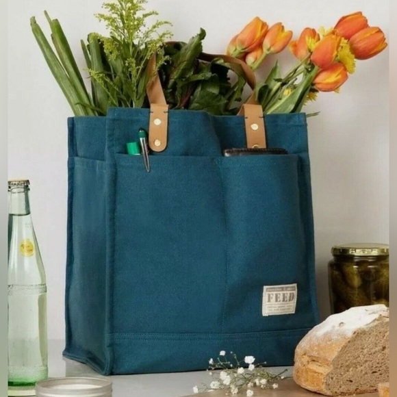 FEED Canvas Market Tote - Picture 1 of 15